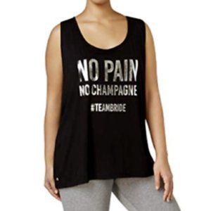 NWT - Women's Plus Graphic Racerback Tank